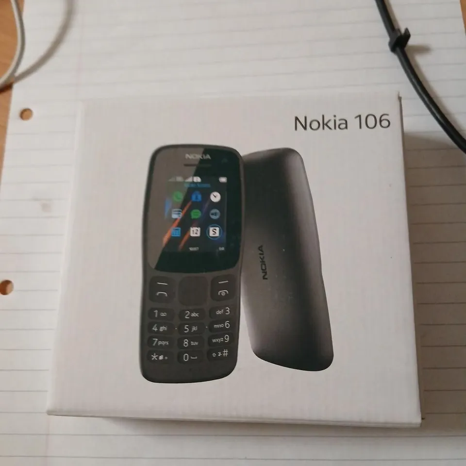 NOKIA 106 MOBILE PHONE – BOXED