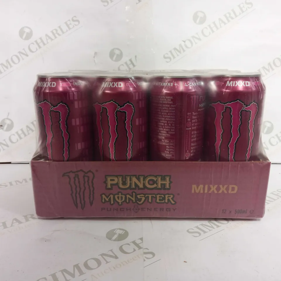 MONSTER PUNCH MIXXD PACK OF 12 - 500ML