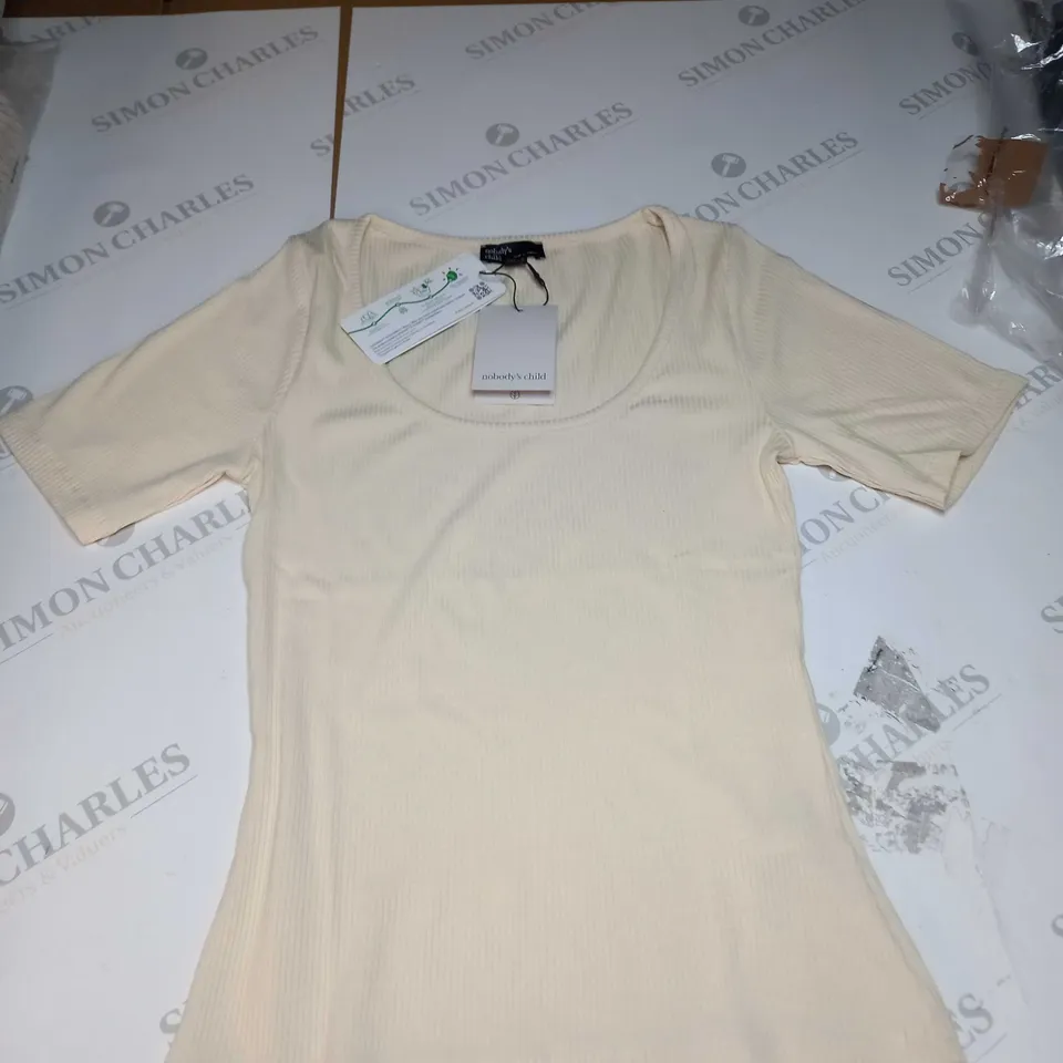 NOBODYS CHILD KNITTED T-SHIRT - SIZE UK6