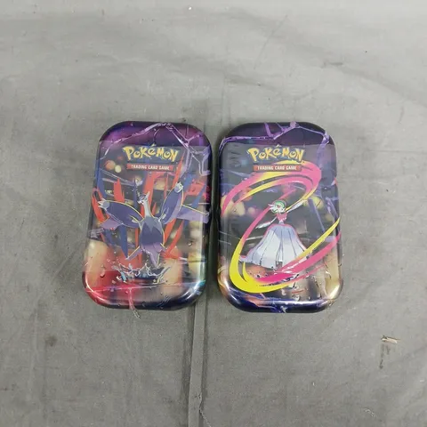 SEALED POKEMON TRADING CARD GAME TINS - SET OF 2