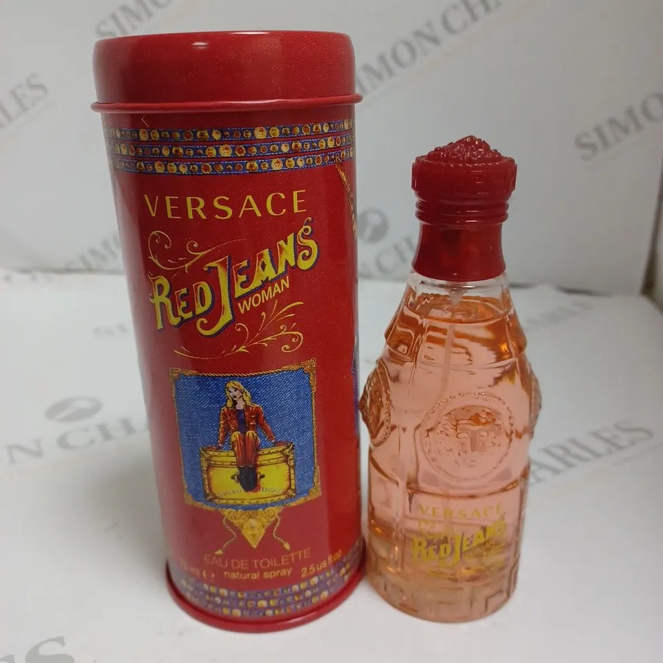 VERSACE RED JEANS WOMAN EAU DE TOILETTE 75ML