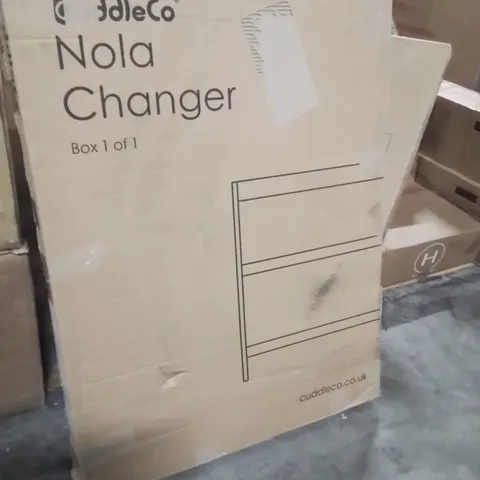 BOXED NOLA CHANGER WHITE&NATURAL