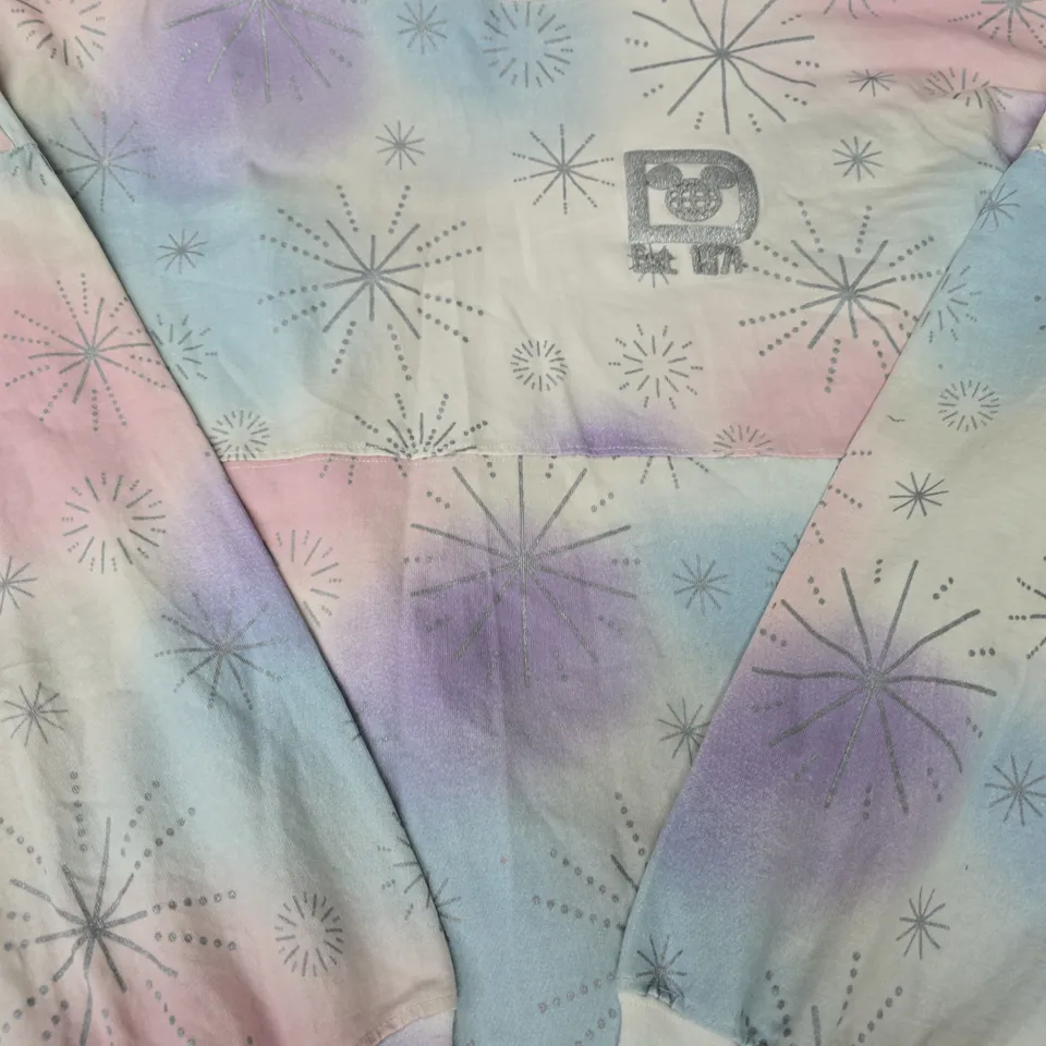 DISNEY WORLD LONG SLEEVE SWEATSHIRT IN MULTICOLOUR SIZE XXL