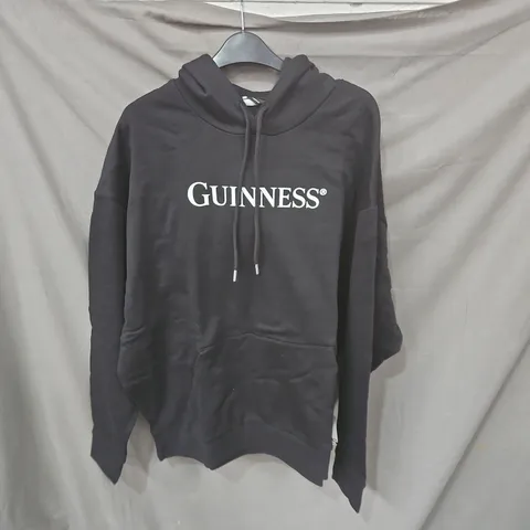 GUINNESS BRANDED HOODIE – BLACK SIZE XL