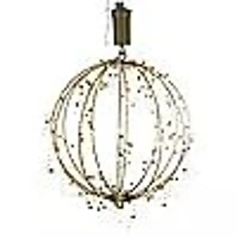 SARA BY SARA DAVIES 30CM PRE LIT BEADED SPHERE