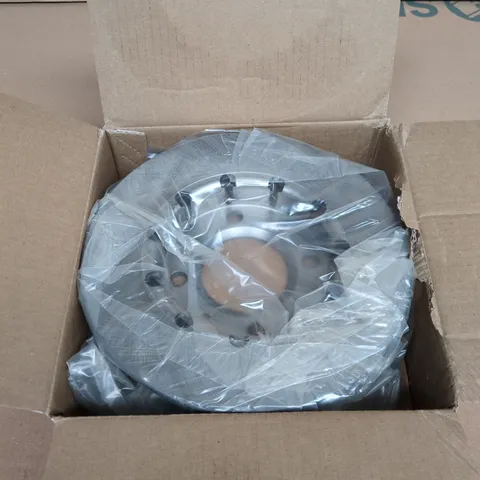 PAIR OF REAR BRAKE DISCS
