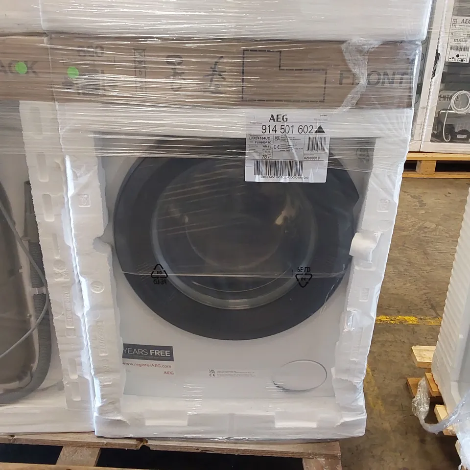 AEG LFR74164UC 10KG WASHING MACHINE WITH 1600 RPM - WHITE - A RATED RRP £875