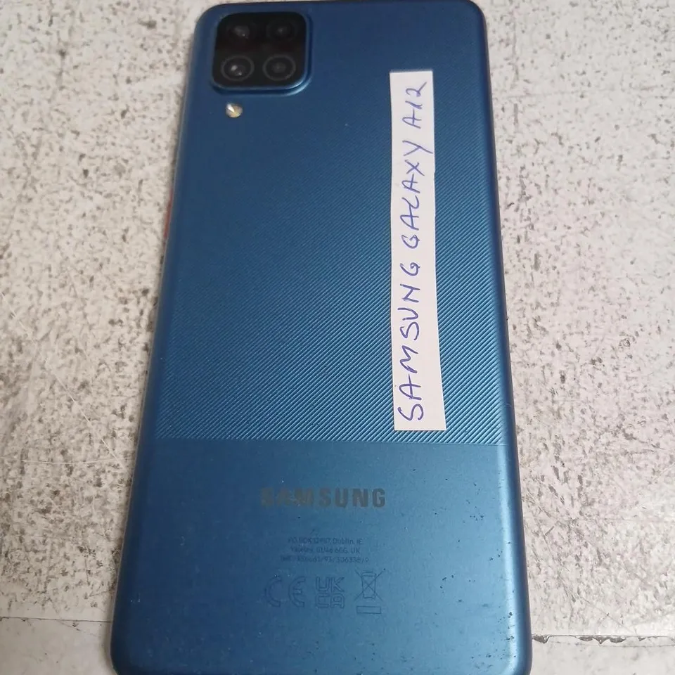 SAMSUNG GALAXY A72 SMARTPHONE – BLUE, CRACKED SCREEN