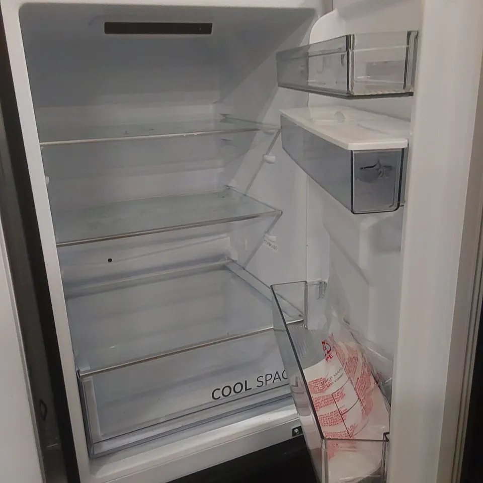 HOOVER HOCT3L517EWBK-1 FREESTANDING LOW FROST 55CM WIDE FRIDGE FREEZER BLACK - UNPROCESSED RAW RETURN