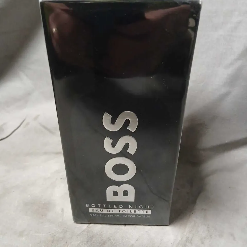 BOXED AND SEALED HUGO BOSS "BOTTLED NIGHT" EAU DE TOILETTE SPRAY 200ML