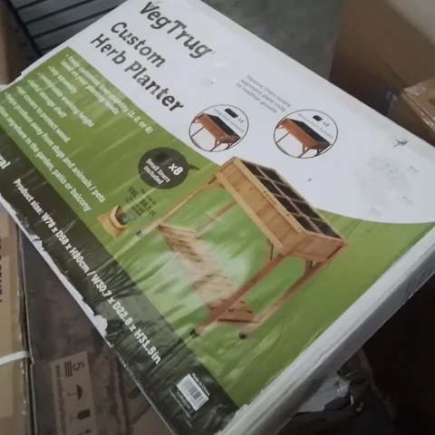 BOXED VEGTRUG CUSTOM HERB PLANTER