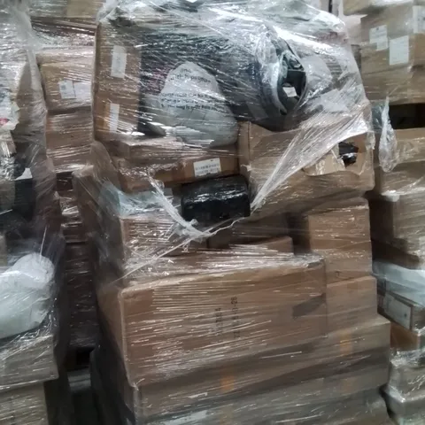 PALLET OF ASSORTED HOUSEHOLD GOODS AND PRODUCTS TO INCLUDE;BIKE COVER,RETRACTABLE SAFETY GATE,CHOPPING BOARD