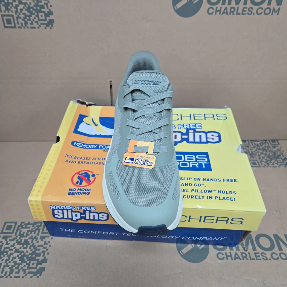SKECHERS MEN'S BOBS SQUAD 4 SLIP-INS TRAINER size 13