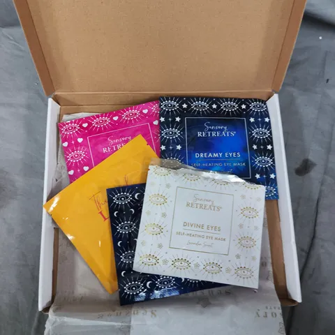 SENSORY RETREATS RELAX & REVIVE SELF HEATING EYE MASK DISCOVERY SET