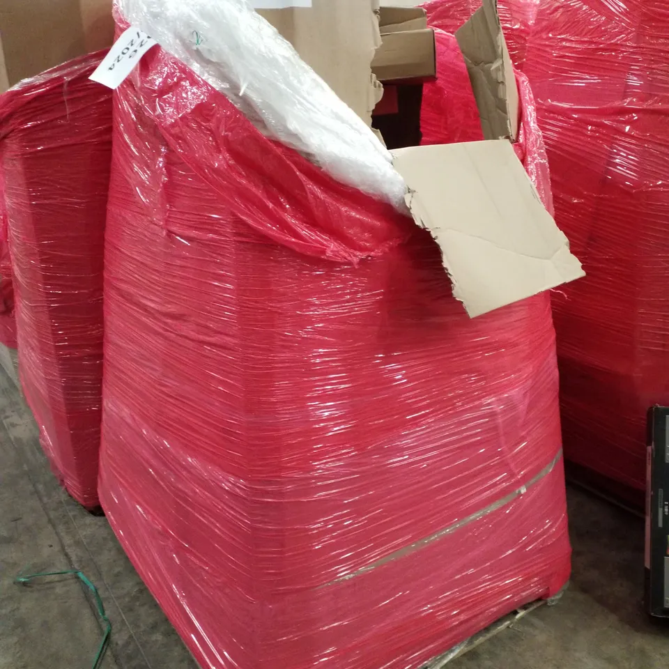 PALLET OF ASSORTED PRODUCTS INCLUDING EV AC CHARGER, ELECTRIC FOOT MASSAGER, FOAM BULLET TOY GUN