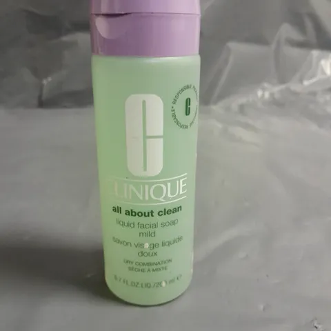 CLINIQUE ALL ABOUT CLEAN LIQUID FACIAL SOAP 200ML