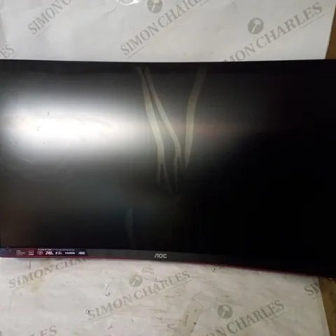 AOC GAMING C27G2ZU 27 INCH FHD CURVED MONITOR [COLLECTION ONLY]