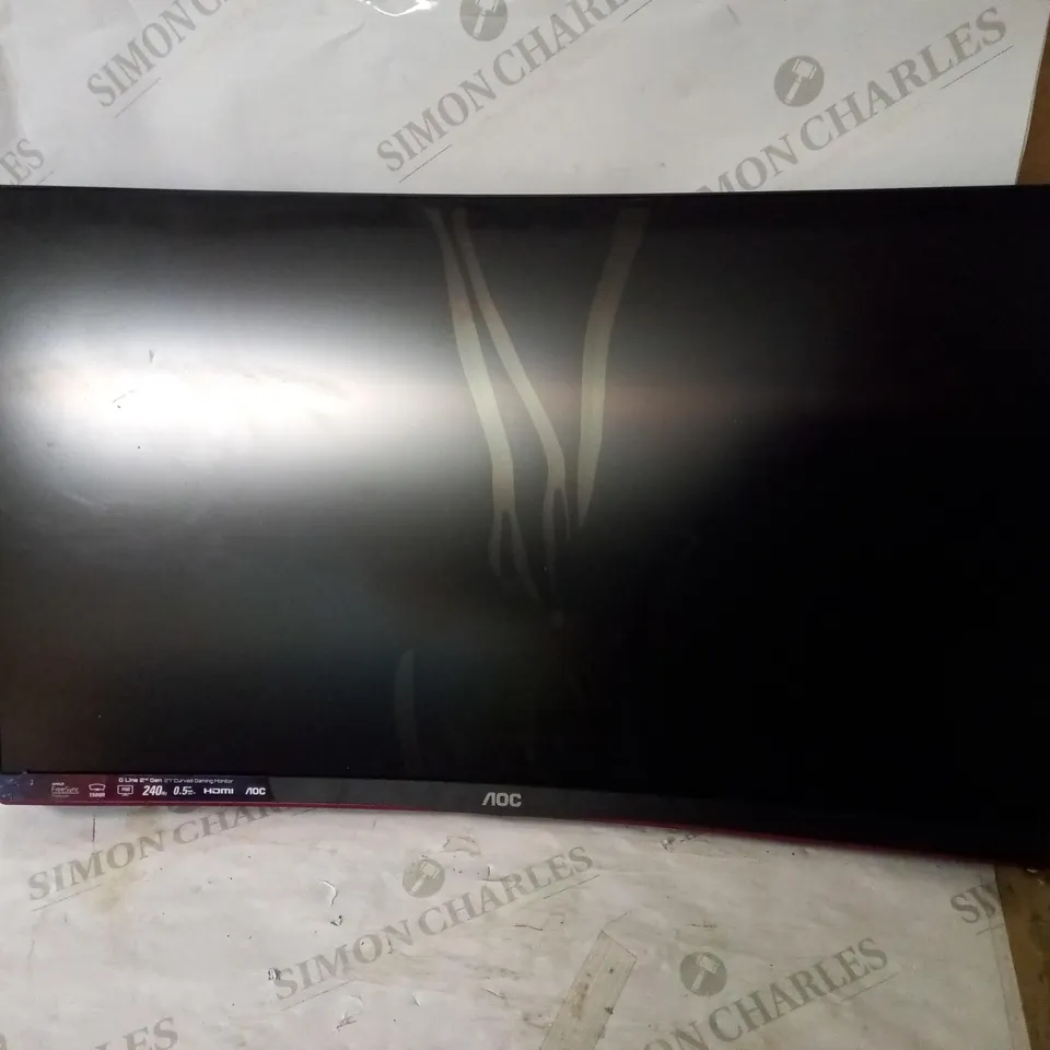 AOC GAMING C27G2ZU 27 INCH FHD CURVED MONITOR [COLLECTION ONLY]