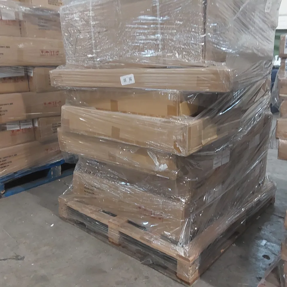 PALLET CONTAINING A LARGE QUANTITY OF ELECTRONIC DOORBELLS AND ASSORTED FURNITURE ITEMS ECT