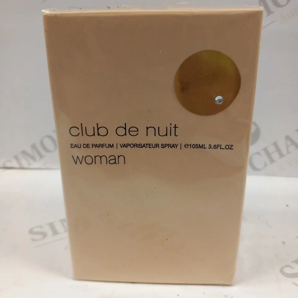 BOXED AND SEALED CLUB DE NUIT EAU DE PARFUM WOMAN 105ML
