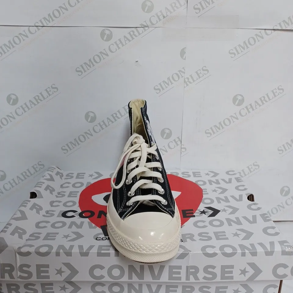 CONVERSE PLAY CHUCK 70 CDG HIGH IN BLACK- UK 10