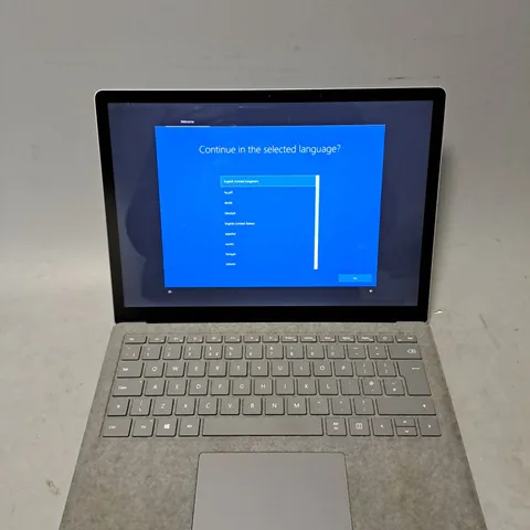 MICROSOFT SURFACE 1867 LAPTOP IN STAINLESS STEEL