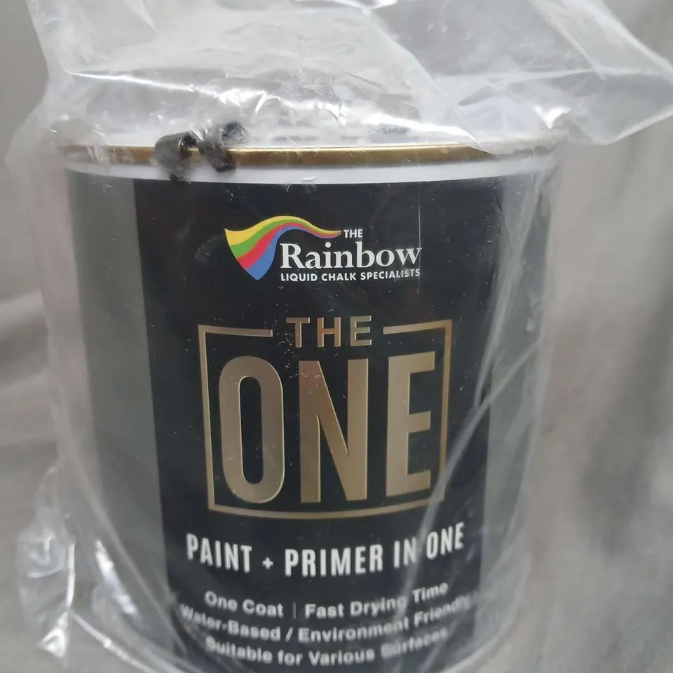 RAINBOW THE ONE BLACK MATT 1L / COLLECTION ONLY 