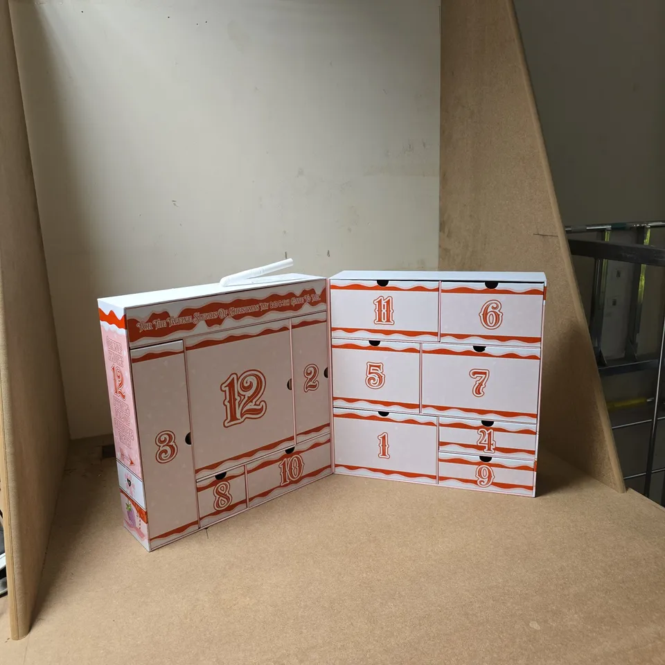 PLOUISE BAD BATCH ENERGY – TWELVE SLEIGHS OF CHRISTMAS GIFT BOX - EMPTY BOXES ONLY NO CONTENTS 