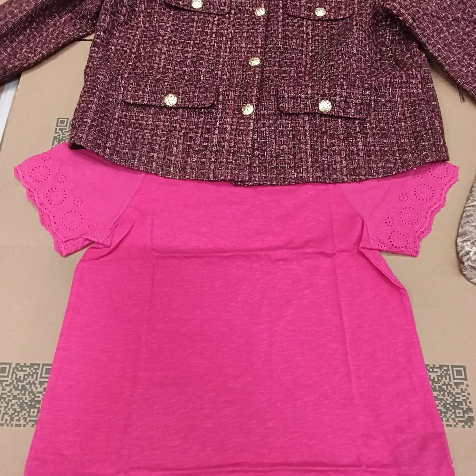 PALLET OF BRAND NEW WOMENS QUALITY DESIGNER CLOTHES APPROXIMATELY 120 TO INCLUDE;JD WILLIAMS JACKETS, DRESSES, TOPS ETC