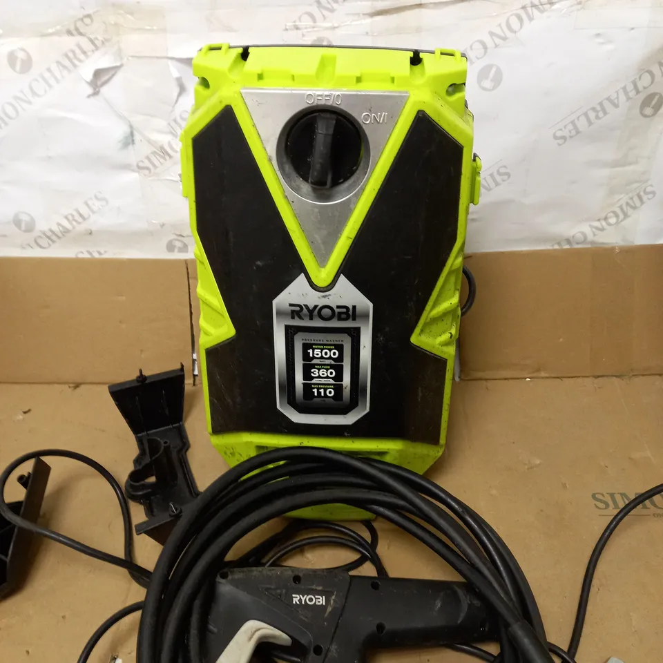 RYOBI RPW110B PRESSURE WASHER