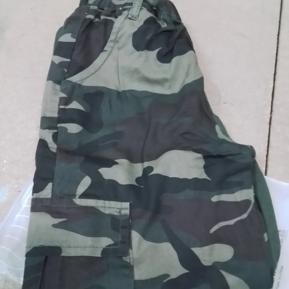 KIDS CAMOUFLAGE TROUSERS 