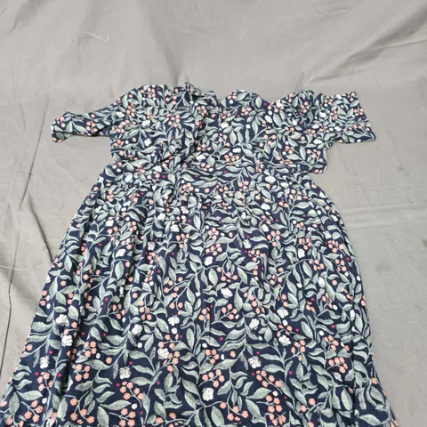 SEASALT CORNWALL FLORAL MAXI DRESS - 10