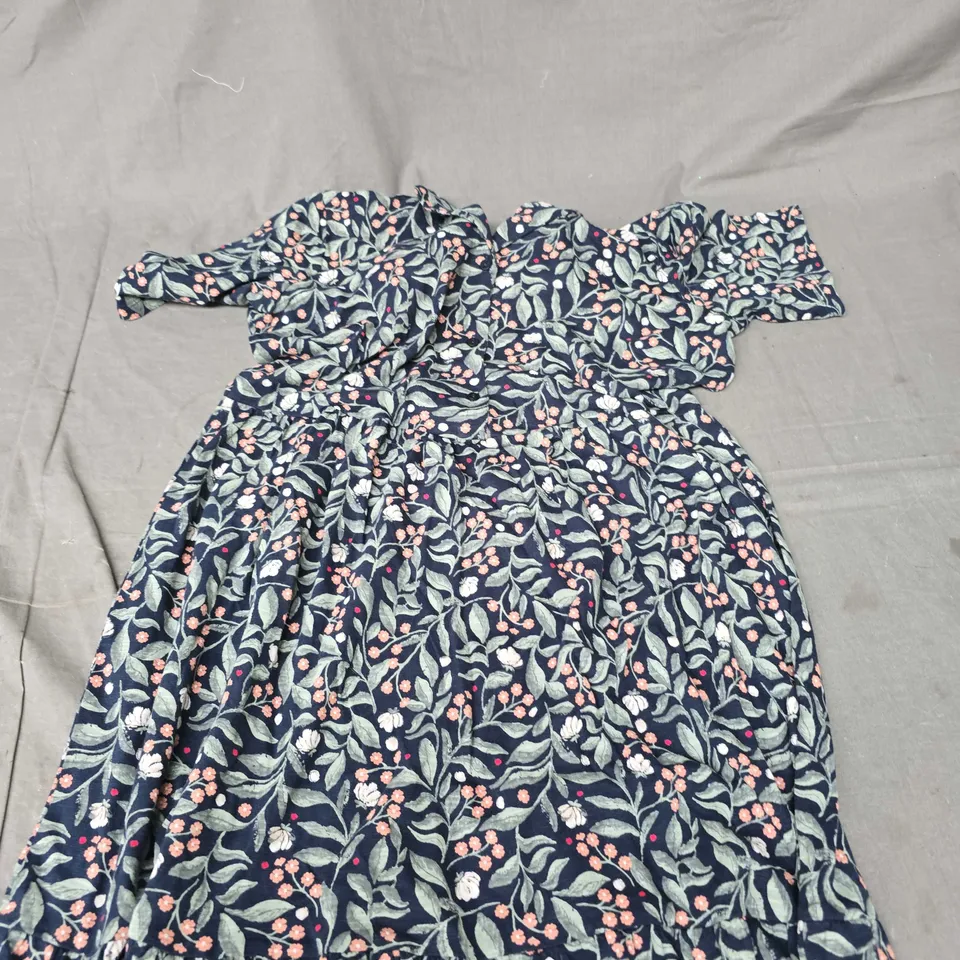 SEASALT CORNWALL FLORAL MAXI DRESS - 10