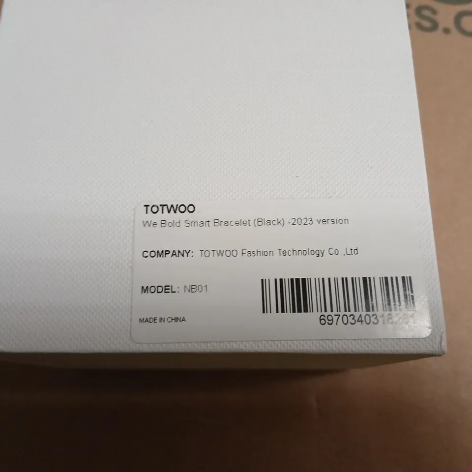 TOTWOO WE BOLD SMART BRACELET (BLACK) 2023 VERSION NB01