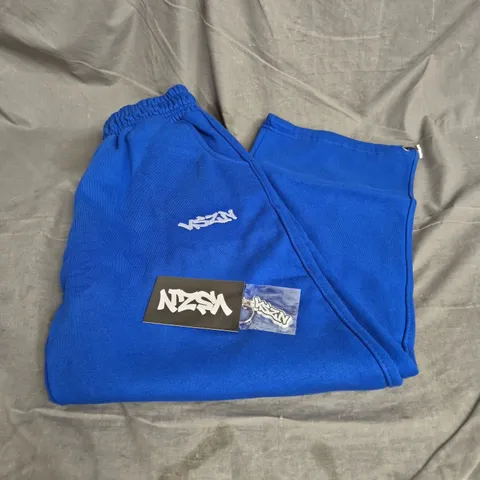 VSZN HEAVYWEIGHT SWEATPANTS IN BLUE SIZE S
