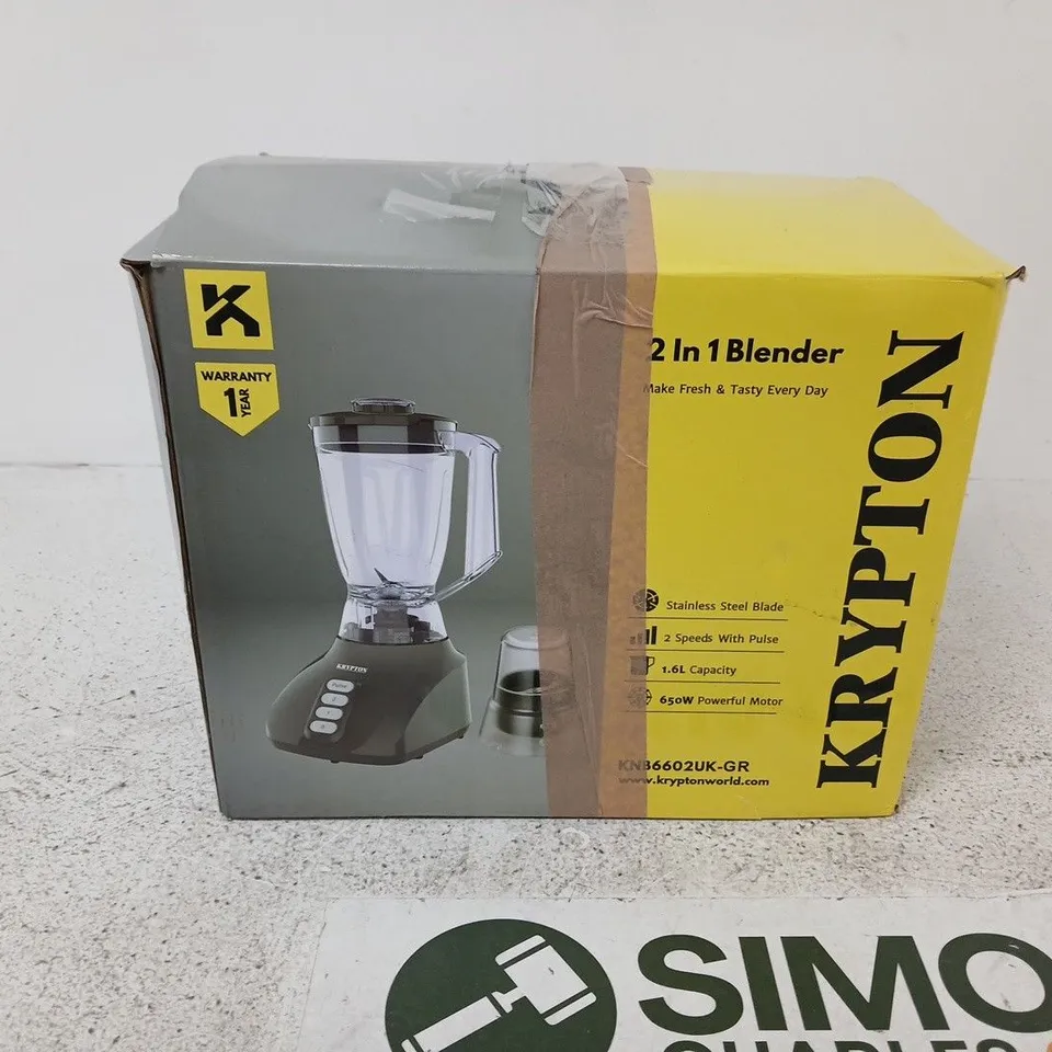 KRYPTON 2 IN 1 BLENDER