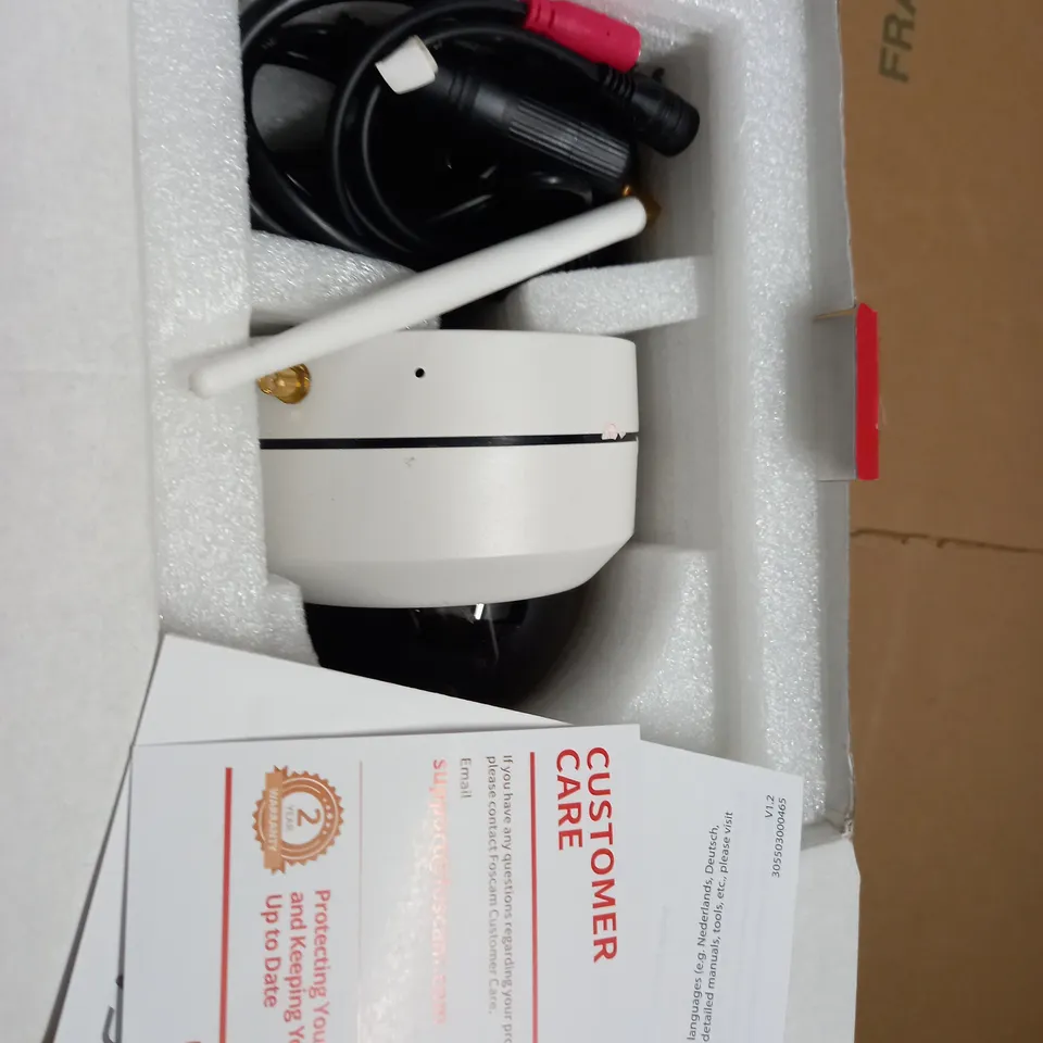 BOXED FOSCAM QHD WI-FI PTZ DOME CAMERA