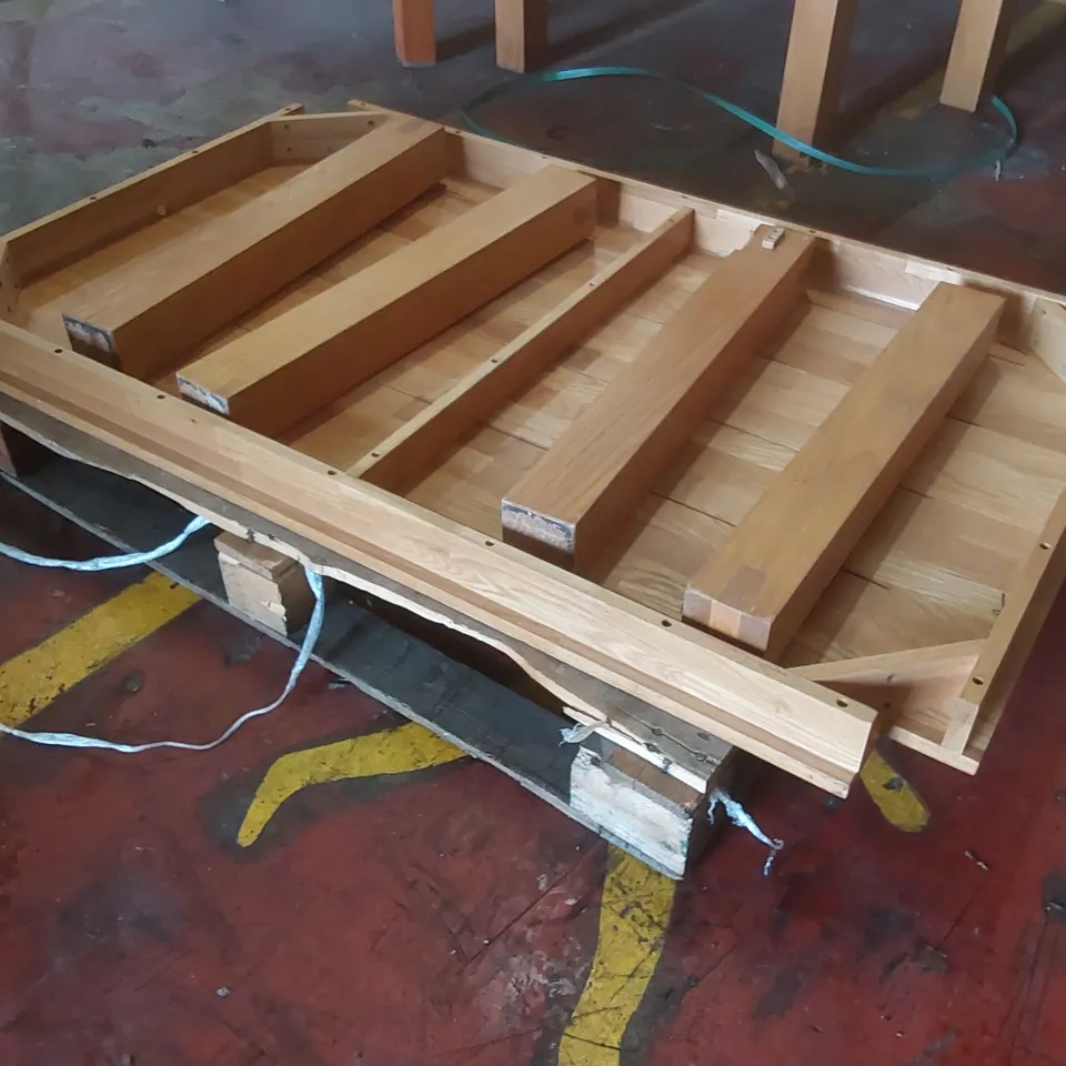 SOLID WOOD RESTAURANT DINING TABLE PARTS