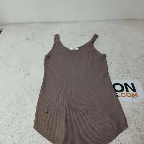 S/M MALISSA J COLLECTION WOMEN'S RIBBED TANK TOP
