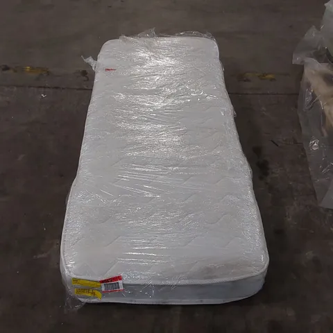 QUALITY BAGGED ROSEBORO 75CM SMALL SINGLE STARLIGHT OPEN COIL MATTRESS 