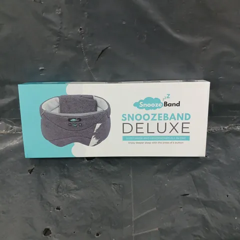 BOXED SEALED SNOOZEBAND DELUXE SLEEP MASK & HEADPHONES 