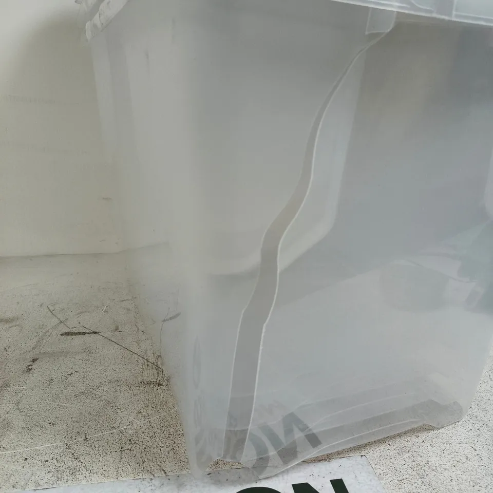 STORAGE CONTAINERS - X4 - DAMAGED 