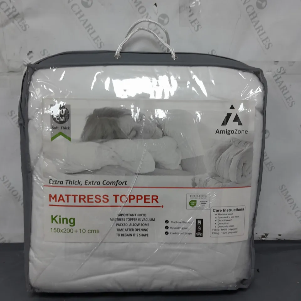 AMIGOZONE MATTRESS TOPPER (KING)