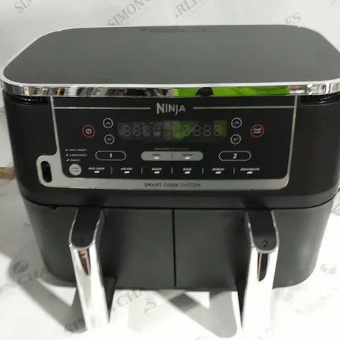 BOXED NINJA FOODI MAX 9.5L DUAL ZONE AIRFRYER AF451UK