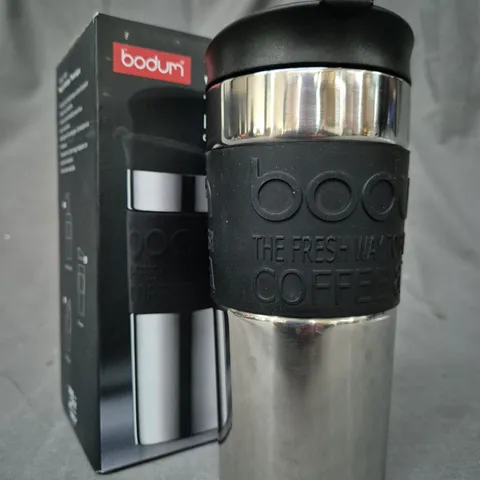 BOXED BODUM VACUUM TRAVEL MUG