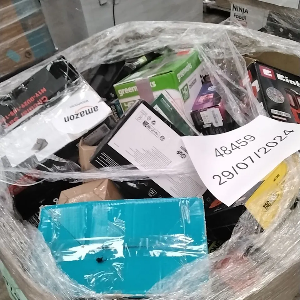 PALLET OF APPROXIMATELY 77 UNPROCESSED RAW RETURN HOUSEHOLD AND ELECTRICAL GOODS TO INCLUDE;