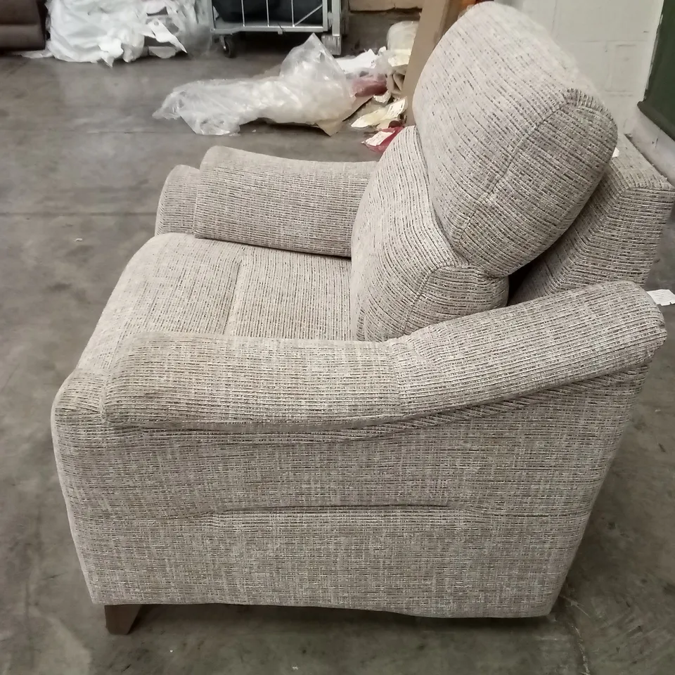 DESIGNER G PLAN HURST CHAIR - MOORE AUTUMN FABRIC