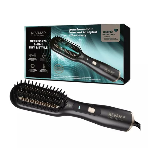 BOXED REVAMP HOLLYWOOD CURL AUTO-ROTATE CERAMIC CURLER CL-2000X-GB 