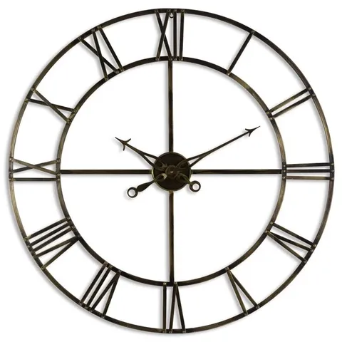 BOXED BLY METAL WALL CLOCK (1 BOX)