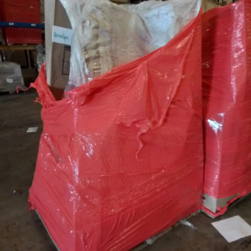 PALLET OF ASSORTED  ITEMS TO INCLUDE ARIBIO DEHUMIDIFIER, DUAL ZONE DIGITAL AIR FRYER